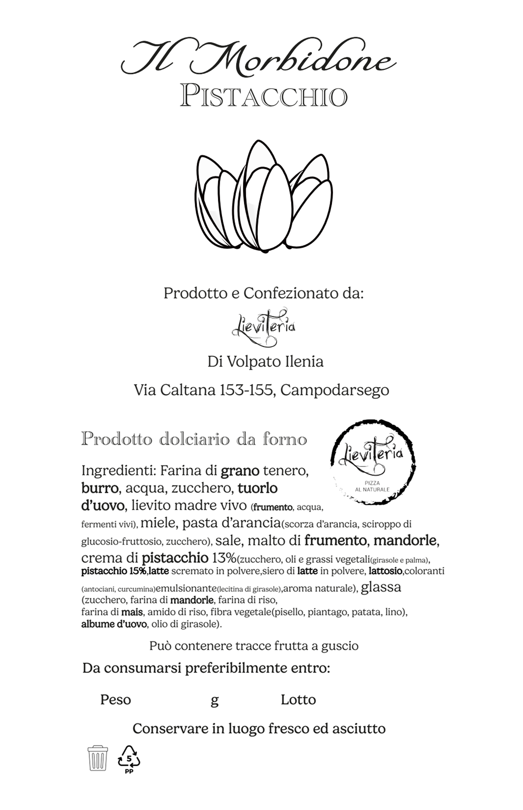 Morbidone al Pistacchio