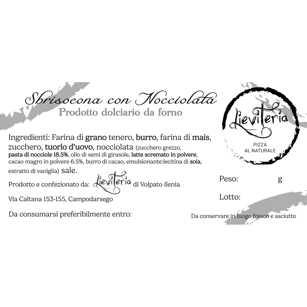 Sbrisolona Nocciolata